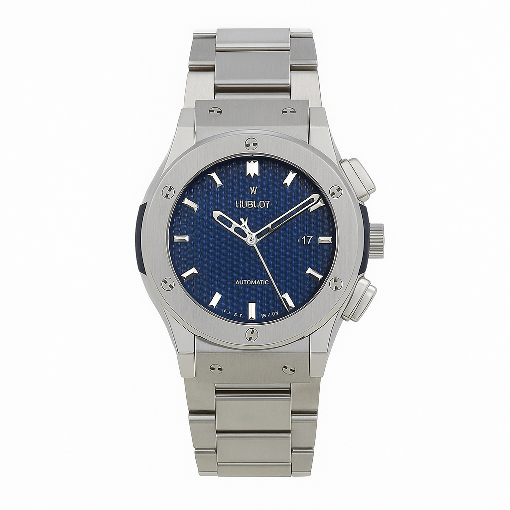 Hublot Women’s Luxury Watch – Elegant Stainless Steel Design