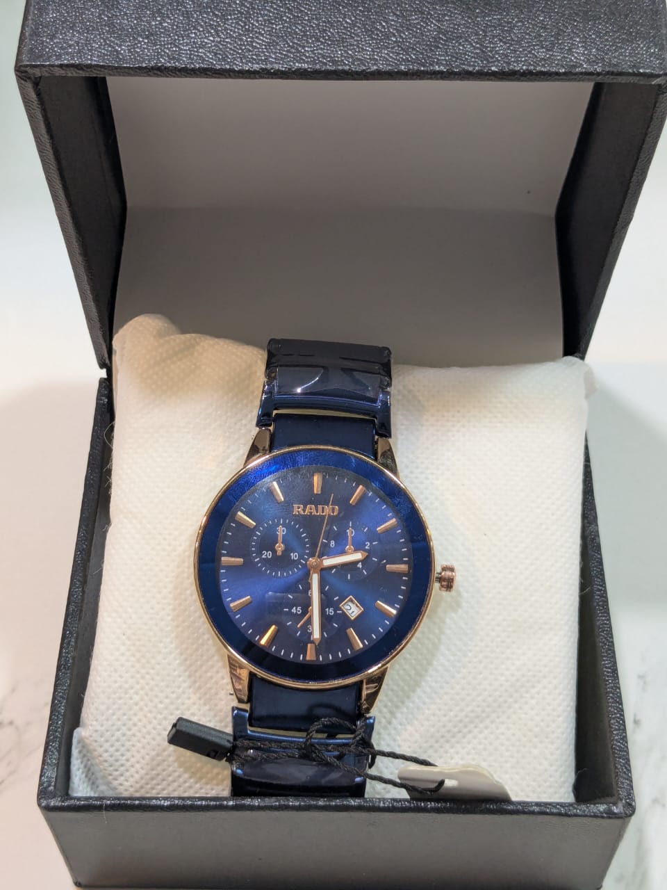 Rado Men’s Luxury Watch – Premium Ceramic & Stainless Steel Timepiece