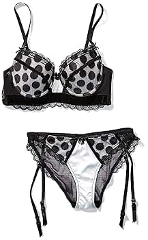 Be Wicked Polka Dot Bra & Panty Set – Stylish Women’s Lingerie