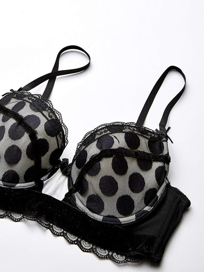 Be Wicked Polka Dot Bra & Panty Set – Stylish Women’s Lingerie