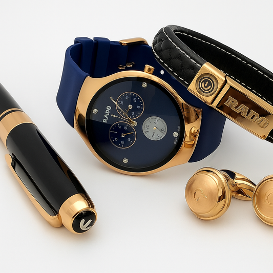 Rado Men’s Luxury Watch – Premium Ceramic & Stainless Steel Timepiece