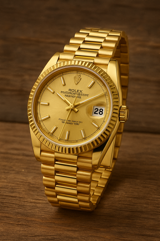 Rolex Men’s Gold Automatic Watch