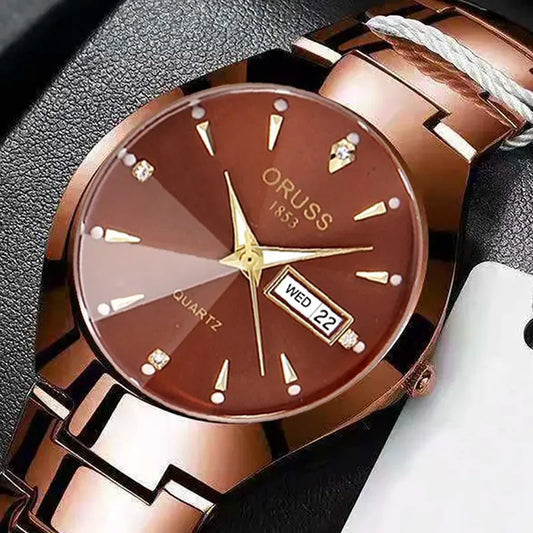Citizen Men’s Luxury Stainless Steel Watch – Classic Quartz Timepiece