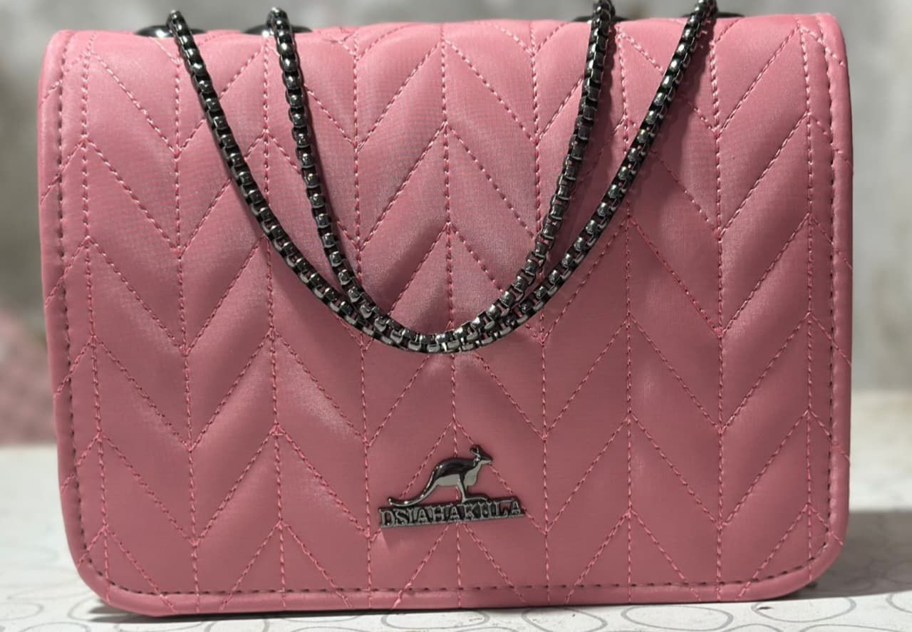 Victoria’s Secret Chevron Quilt Small Bond Street Shoulder Bag
