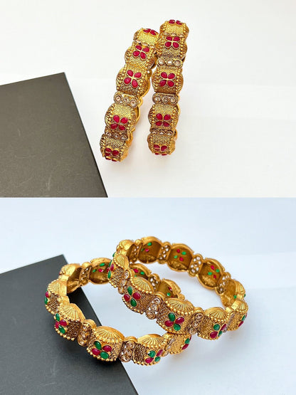 HERITAGE 54 – Premium Gold Plated Bangle
