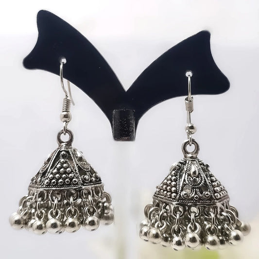 Traditional Handmade Jumka Earrings – Elegant Ethnic Jewelry