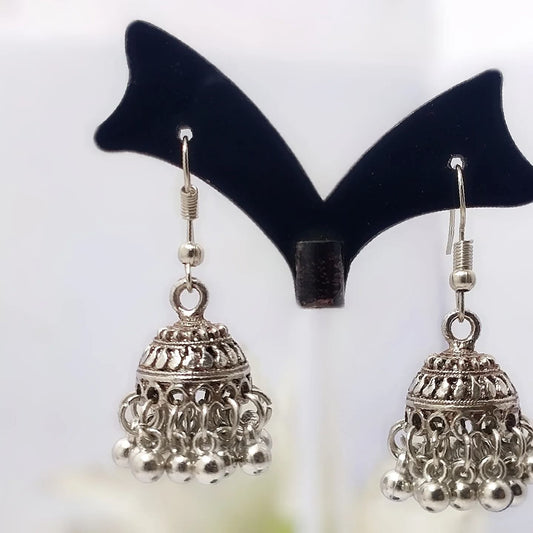 Traditional Handmade Jumka Earrings – Elegant Ethnic Jewelry